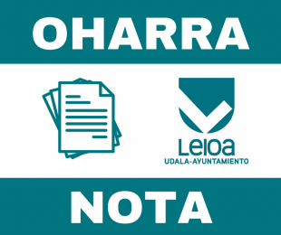 Nota / Oharra